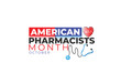 © design.designer - American Pharmacists Month. background, banner, card, poster, template. Vector illustration.