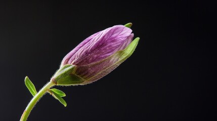 Sticker - A Pink Flower Bud