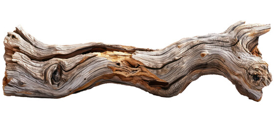 Beautiful driftwood and trees branch tree, dry wood, bare tree, twig. Close up Various textured pieces isolated on background