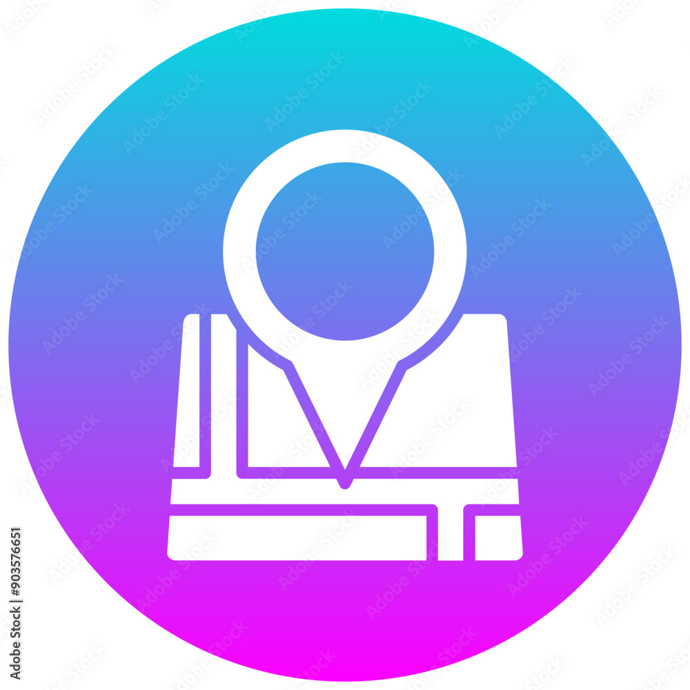 Address vector icon. Can be used for Contact Us iconset. Stock Vector ...