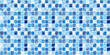 © icecreamparadice - Blue tiles pattern background, clean surface texture, white background