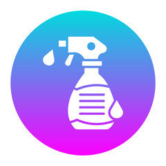 Poster - Liquid Soap vector icon. Can be used for Laundry iconset.