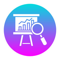 Sticker - Strategy vector icon. Can be used for Business and Finance iconset.