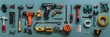 © share - Tools Flatlay Photo: Construction