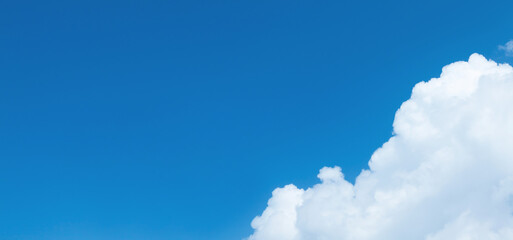 Wall Mural - blue sky with clouds