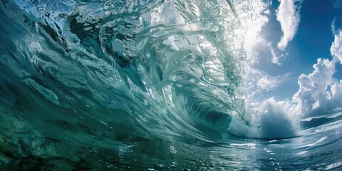 Poster - Crashing Ocean Wave