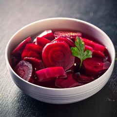 Pickled red beet 