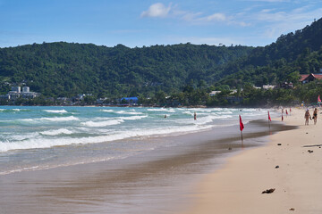 Patong beach in the island of Phuket, Thailand