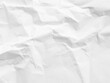 © wing-wing - Paper crumpled abstract background white pattern wall design grunge letter parchment cardboard material empty crease wrinkle crushed document grey ragged rougt wrinkled torn crinkled page scrapbook