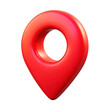 © Toghrul Gaziyev - 3d transparent background location icon