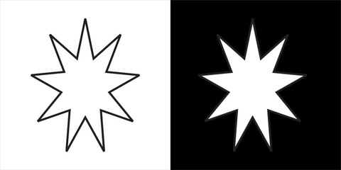 Illustration vector graphic of star icon