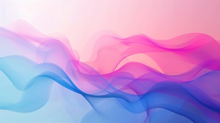 Wall Mural - A minimalist background with a single color gradient and smooth transitions