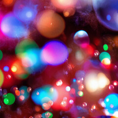 abstract background with bokeh