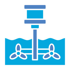 Sticker - Ocean Energy Icon