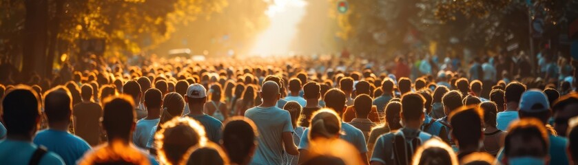 People watching race walking events, sports, technique