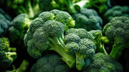 green vitamin broccoli fresh