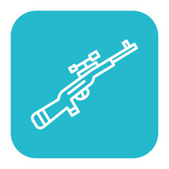 Sticker - Hunting Rifle Icon