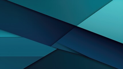 Poster - stylish blue and teal background