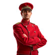 © ceren - Hotel concierge worker isolated on transparent or white background