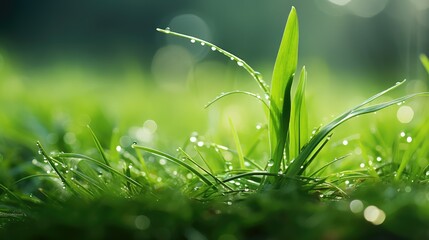 Poster - nature grass spring