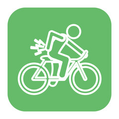 Poster - Cycling Tour Icon