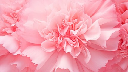 Canvas Print - up carnation flower