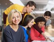 © BillionPhotos.com - Happy High School Students Study together