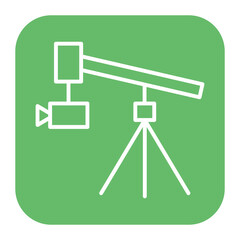 Canvas Print - Camera Crane Icon