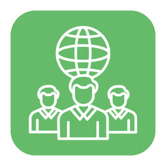 Sticker - Global Team Icon