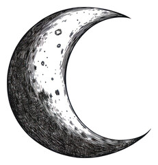 Wall Mural - png moon astronomy crescent nature.