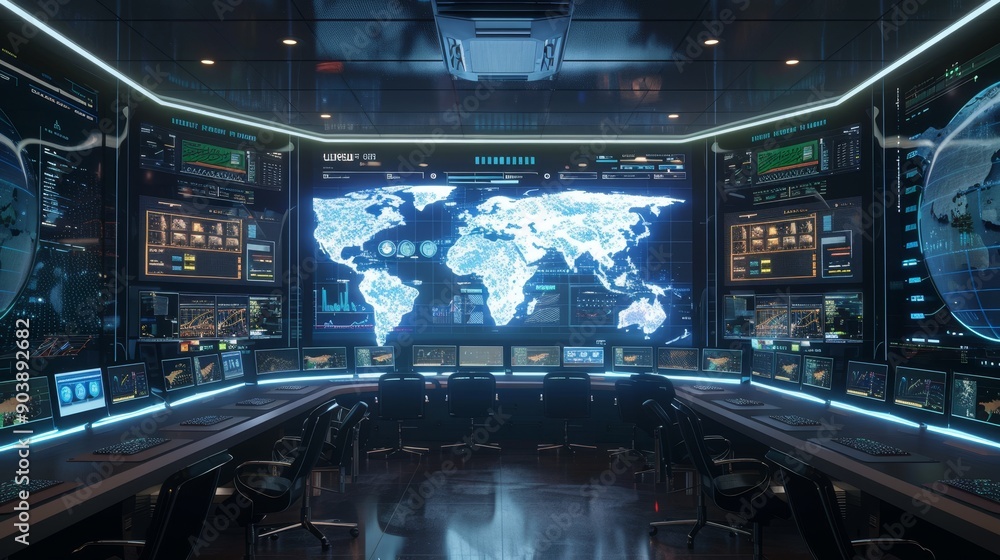 Global Economic Powerhouse Realtime Command Center with Interactive ...