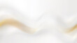 © jerseykamu - Abstract white and gold background with smooth curves.