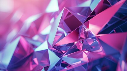 Aufkleber - Abstract background with polygonal shapes and a modern, futuristic feel.