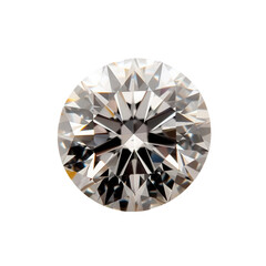 Wall Mural - A diamond on transparent background