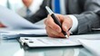 © YURIMA - Legal Document Signing in a Professional Setting involves agreements, contracts, and client representation, ensuring justice and maintaining authority and order in the legal process