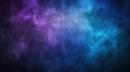 Wall Mural - abstract mesmerizing background with dark blue night sky gradient, transitioning from deep violet to
