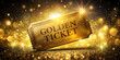 © indah - Golden Ticket: A Symbol of Opportunity and Success