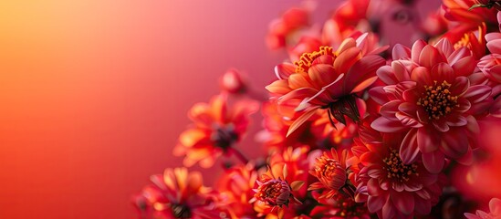 Aufkleber - Gorgeous flowers against a stunning copy space image