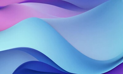 Wall Mural - Abstract Fluid Flow: A captivating abstract background with vibrant hues of purple, blue, and turquoise, creating a dynamic and mesmerizing flow of abstract waves. This ethereal artwork evokes a sense
