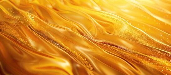 Aufkleber - Golden yellow texture creating a luxurious background with ample copy space image available