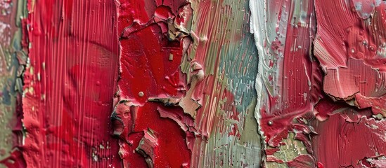 Aufkleber - Macro photograph of artistic paint texture with copy space image