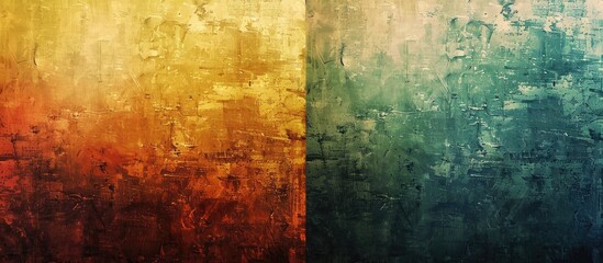 Aufkleber - Various hues and textures create diverse emotions in the copy space image