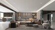 © murattellioglu - 3d render modern living room