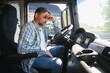 © Serhii - Portrait of tired truck driver feeling sleepy and sick