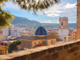 Wall Mural - Denia, Costa Blanca, Historische Altstadt