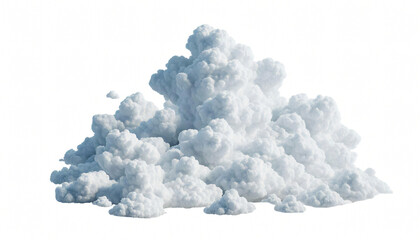 Sticker - cloud isolated on white background