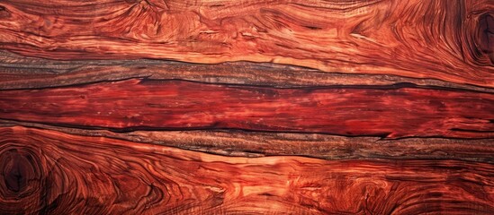Wall Mural - Background surface featuring a weathered natural pattern in red sandalwood texture suitable for graphic design with copy space image