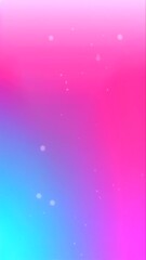 Wall Mural - Abstract gradient background with blue and pink colors and white dots.