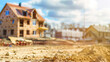 © Maciej Koba - Blurred background of construction site with houses under development