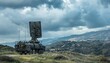 © JackBoiler - Military radar system integrated with missile defense network.